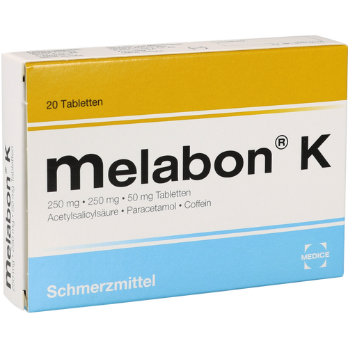 Verpackungsbild(Packshot) von MELABON K Tabletten