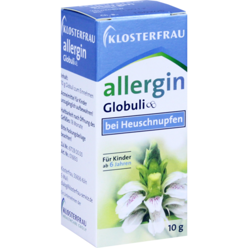 Verpackungsbild(Packshot) von KLOSTERFRAU Allergin Globuli