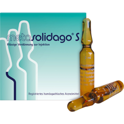 Verpackungsbild(Packshot) von METASOLIDAGO S Injektionslösung