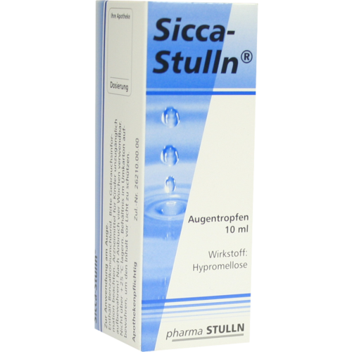 Verpackungsbild(Packshot) von SICCA STULLN Augentropfen
