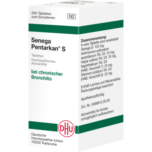 Verpackungsbild(Packshot) von SENEGA PENTARKAN S Tabletten