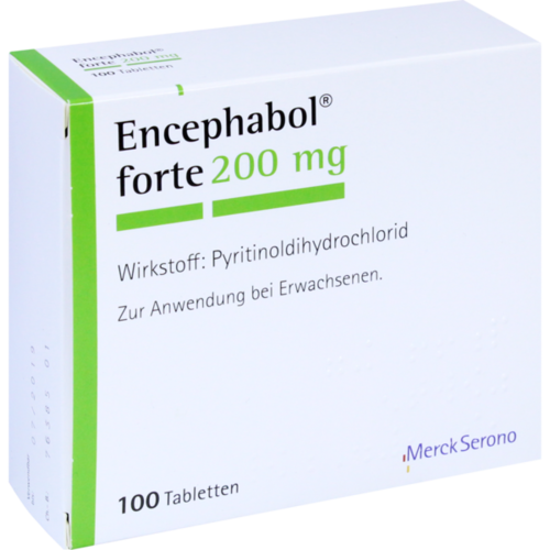 Verpackungsbild(Packshot) von ENCEPHABOL forte 200 mg überzogene Tabletten