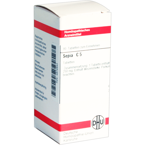 Verpackungsbild(Packshot) von SEPIA C 5 Tabletten