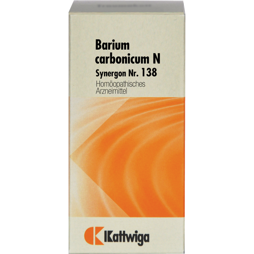 Verpackungsbild(Packshot) von SYNERGON KOMPLEX 138 Barium carbonicum N Tabletten