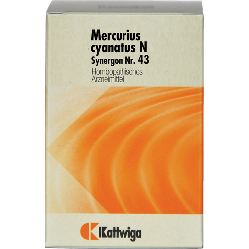 Verpackungsbild(Packshot) von SYNERGON KOMPLEX 43 Mercurius cyanatus N Tabletten