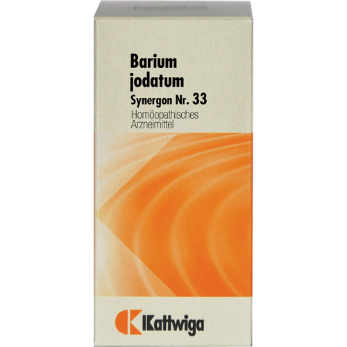 Verpackungsbild(Packshot) von SYNERGON KOMPLEX 33 Barium jodatum Tabletten