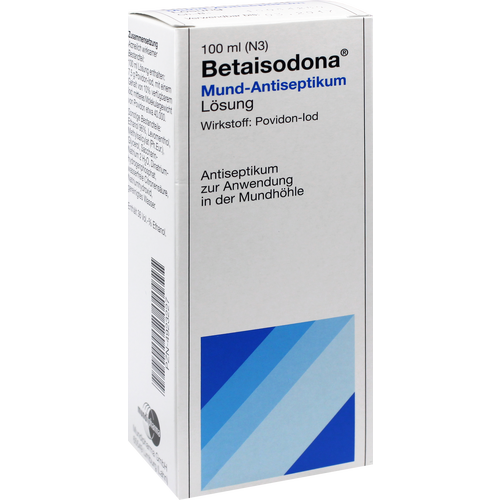 Verpackungsbild(Packshot) von BETAISODONA Mund-Antiseptikum