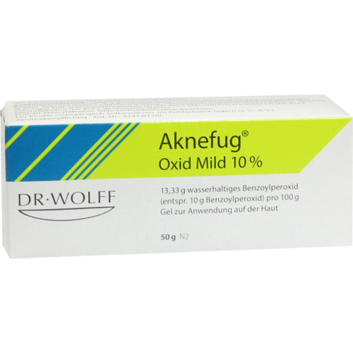 Verpackungsbild(Packshot) von AKNEFUG oxid mild 10% Gel