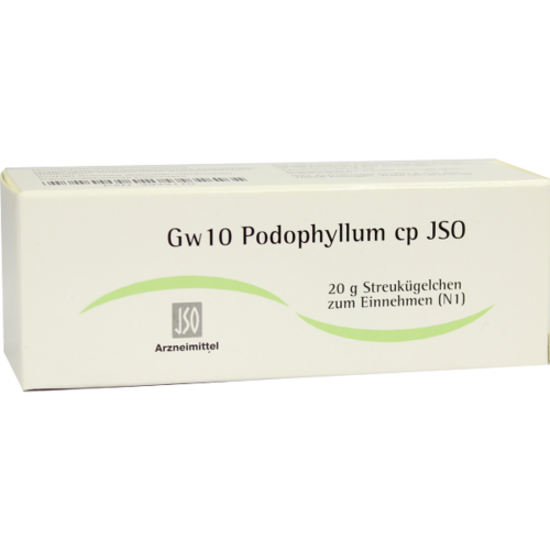 Verpackungsbild(Packshot) von JSO Gw 10 Podophyllum cp Globuli