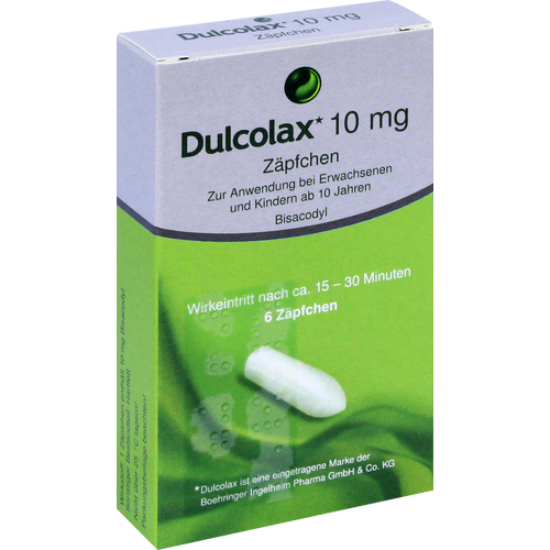 Verpackungsbild(Packshot) von DULCOLAX Suppositorien