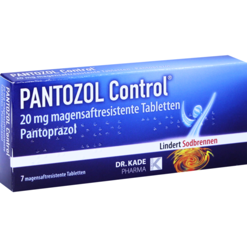 Verpackungsbild(Packshot) von PANTOZOL Control 20 mg magensaftres.Tabletten