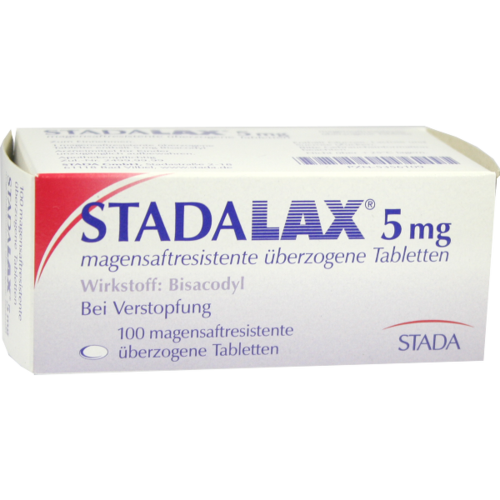 Verpackungsbild(Packshot) von STADALAX 5 mg magensaftresist.überz.Tabletten