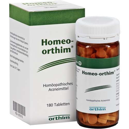 Verpackungsbild(Packshot) von HOMEO ORTHIM Tabletten