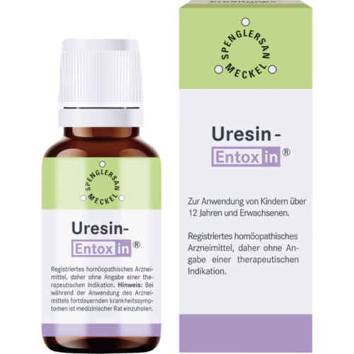 Verpackungsbild(Packshot) von URESIN-Entoxin Tropfen