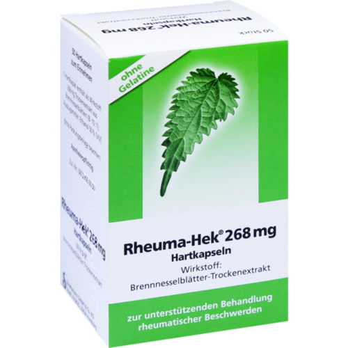 Verpackungsbild(Packshot) von RHEUMA HEK 268 mg Hartkapseln