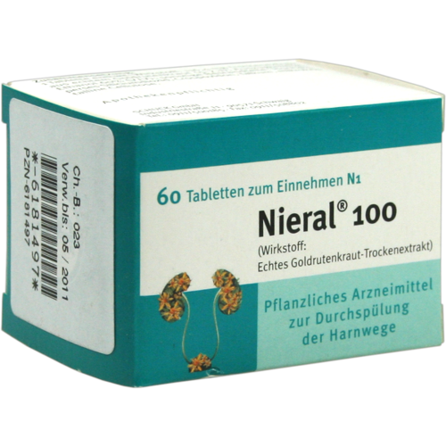 Verpackungsbild(Packshot) von NIERAL 100 Tabletten