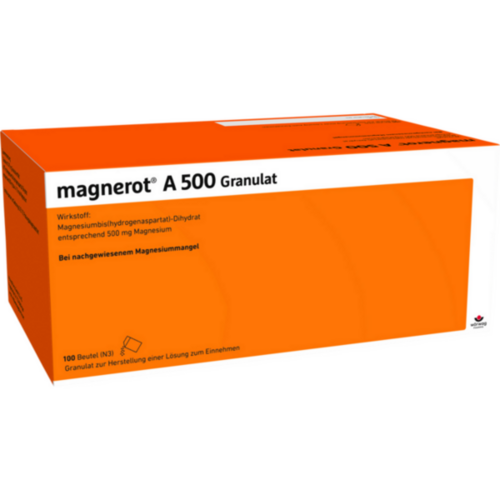 Verpackungsbild(Packshot) von MAGNEROT A 500 Beutel Granulat