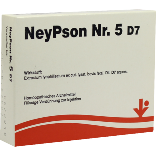Verpackungsbild(Packshot) von NEYPSON Nr.5 D 7 Ampullen