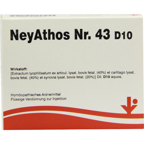 Verpackungsbild(Packshot) von NEYATHOS Nr.43 D 10 Ampullen