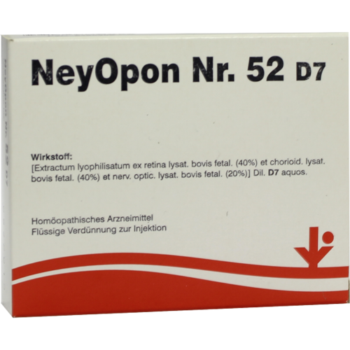 Verpackungsbild(Packshot) von NEYOPON Nr.52 D 7 Ampullen