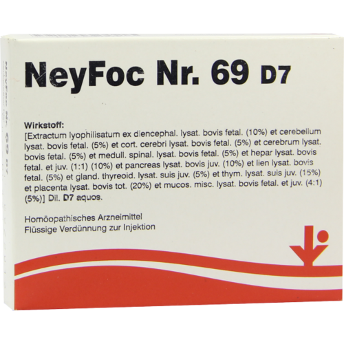 Verpackungsbild(Packshot) von NEYFOC Nr.69 D 7 Ampullen