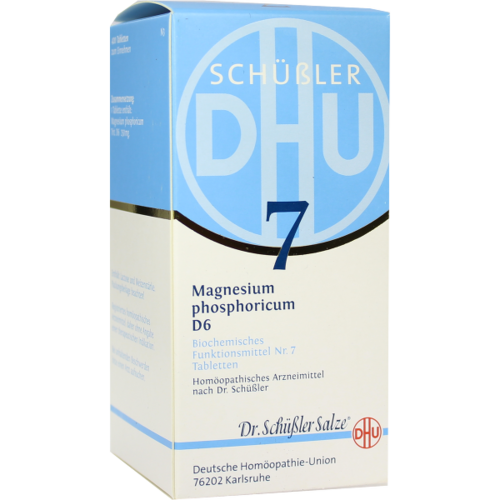 Verpackungsbild(Packshot) von BIOCHEMIE DHU 7 Magnesium phosphoricum D 6 Tabl.