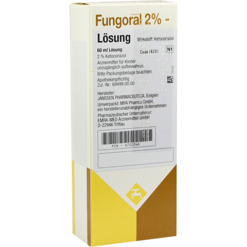 Verpackungsbild(Packshot) von FUNGORAL 2% Lösung