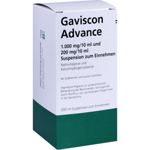 Verpackungsbild(Packshot) von GAVISCON Advance Suspension