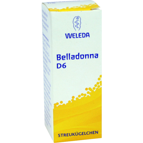 Verpackungsbild(Packshot) von BELLADONNA D 6 Globuli