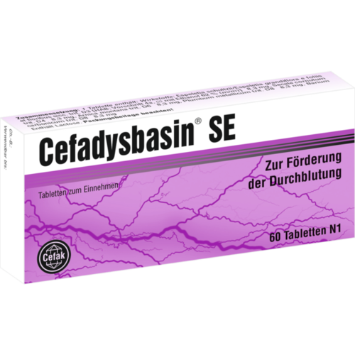 Verpackungsbild(Packshot) von CEFADYSBASIN SE Tabletten