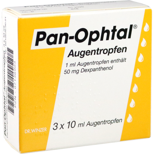 Verpackungsbild(Packshot) von PAN OPHTAL Augentropfen