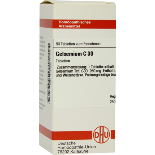 Verpackungsbild(Packshot) von GELSEMIUM C 30 Tabletten