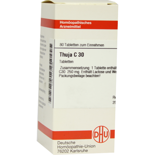 Verpackungsbild(Packshot) von THUJA C 30 Tabletten