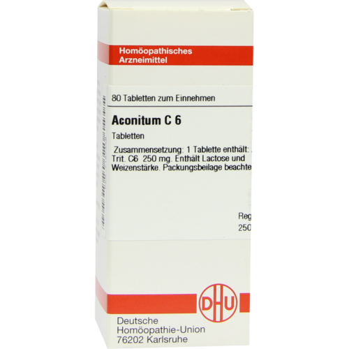 Verpackungsbild(Packshot) von ACONITUM C 6 Tabletten