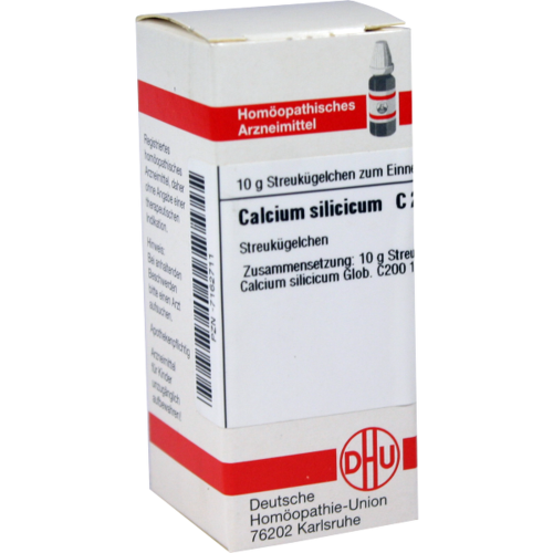 Verpackungsbild(Packshot) von CALCIUM SILICICUM C 200 Globuli