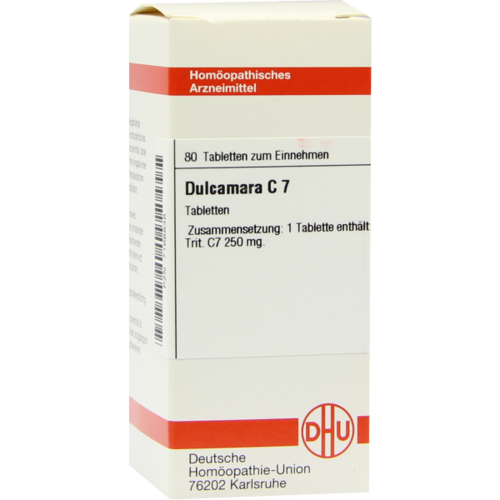 Verpackungsbild(Packshot) von DULCAMARA C 7 Tabletten