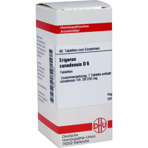 Verpackungsbild(Packshot) von ERIGERON CANADENSIS D 6 Tabletten