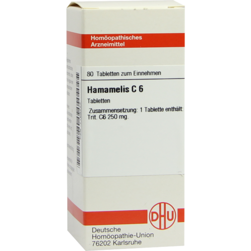 Verpackungsbild(Packshot) von HAMAMELIS C 6 Tabletten