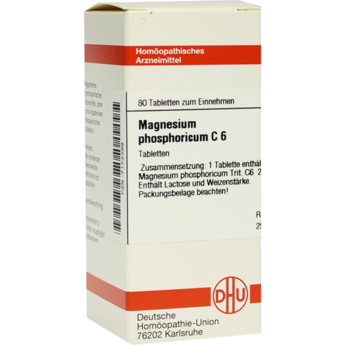 Verpackungsbild(Packshot) von MAGNESIUM PHOSPHORICUM C 6 Tabletten