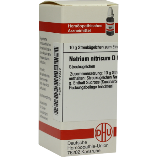 Verpackungsbild(Packshot) von NATRIUM NITRICUM D 6 Globuli