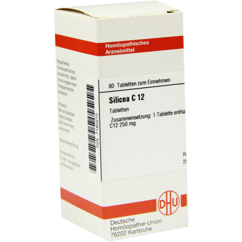 Verpackungsbild(Packshot) von SILICEA C 12 Tabletten