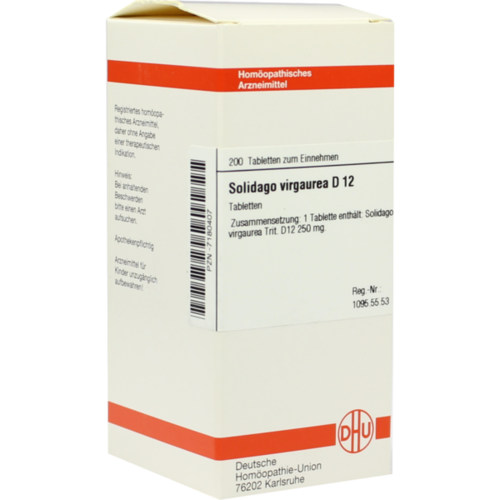 Verpackungsbild(Packshot) von SOLIDAGO VIRGAUREA D 12 Tabletten