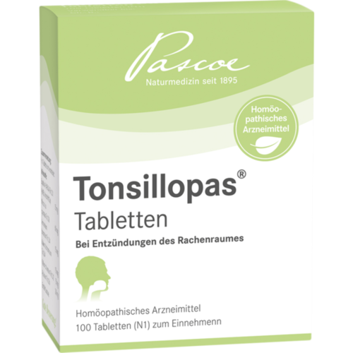 Verpackungsbild(Packshot) von TONSILLOPAS Tabletten