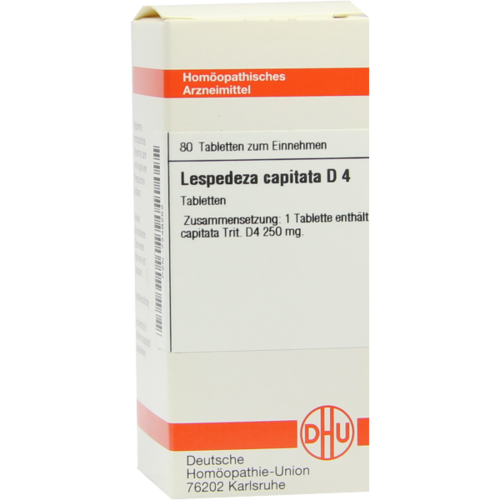 Verpackungsbild(Packshot) von LESPEDEZA CAPITATA D 4 Tabletten