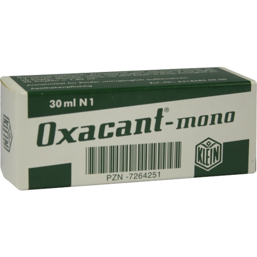 Verpackungsbild(Packshot) von OXACANT mono Tropfen