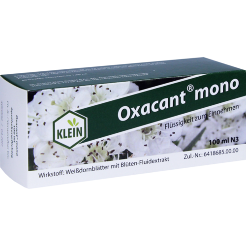 Verpackungsbild(Packshot) von OXACANT mono Tropfen