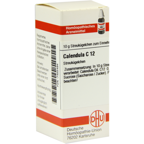 Verpackungsbild(Packshot) von CALENDULA C 12 Globuli