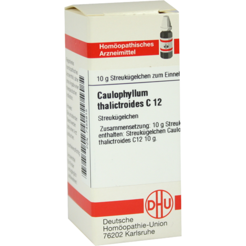 Verpackungsbild(Packshot) von CAULOPHYLLUM THALICTROIDES C 12 Globuli