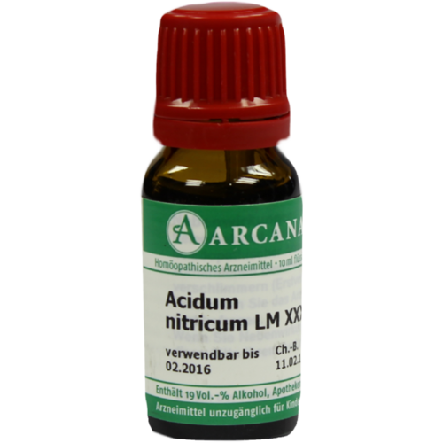 Verpackungsbild(Packshot) von ACIDUM NITRICUM LM 30 Dilution