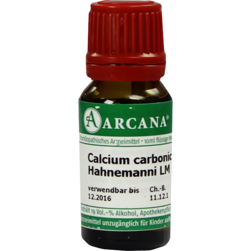 Verpackungsbild(Packshot) von CALCIUM CARBONICUM Hahnemanni LM 6 Dilution